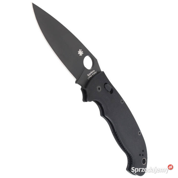 Nóż składany Spyderco Manix 2 XL Black G10 Black Sport i Wypoczynek Warszawa