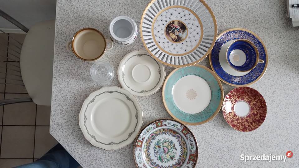 Zestaw porcelany całość Łacha