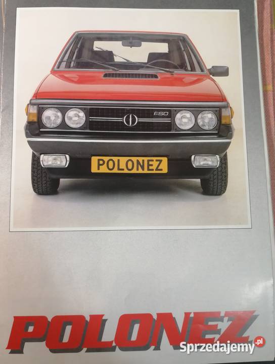Prospekt cennik FSO Polonez Fiat 125p PRL małopolskie