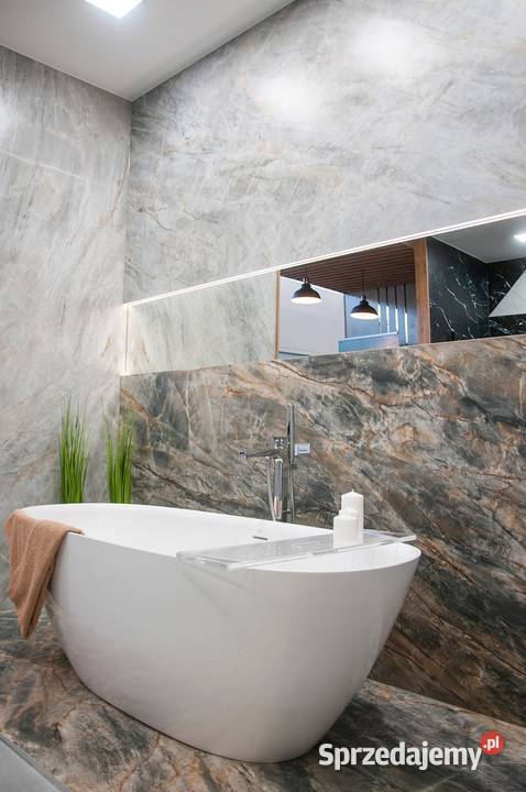 Gres wielkoformatowy 120x120 ZŁOTO półmat Łask