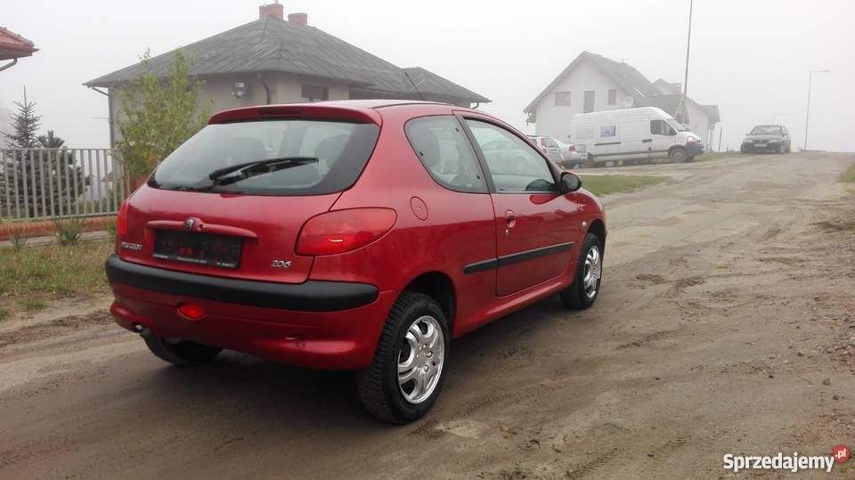 Peugeot 206 Autentyczny przebieg centralny zamek Peugeot Gniezno