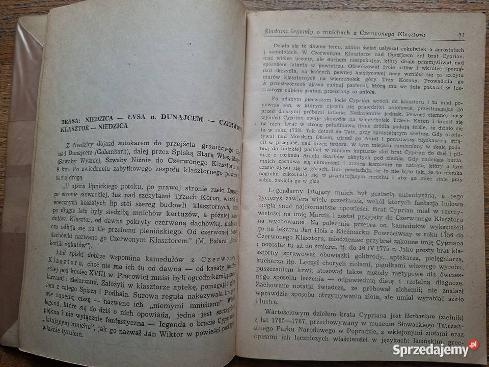 Szlakami legend pienińskichG Królikiewicz Z Kraków