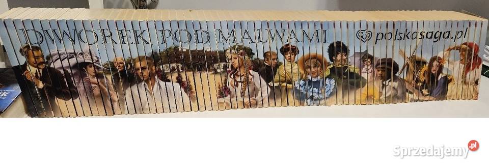 Saga Dworek Pod Malwami 70 tomów Osięciny