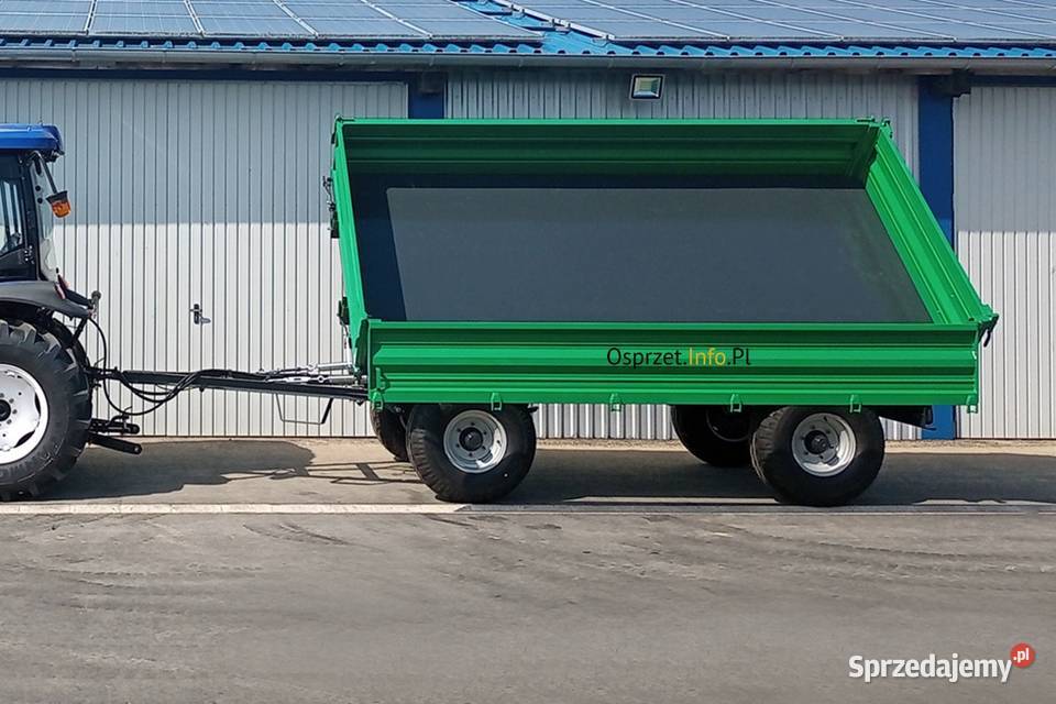 Przyczepa 8 ton trzy strony wysypu Wrocław