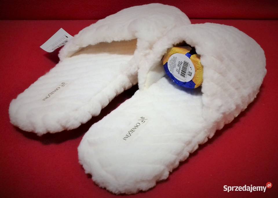 Kapcie beżowe miękkie 41 Pozostałe Warszawa sprzedam