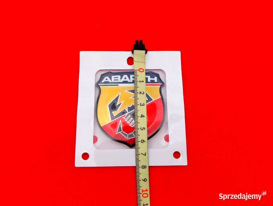 Nowy znaczek emblemat tarcza ABARTH 6 Fiat 500 małopolskie Tarnów