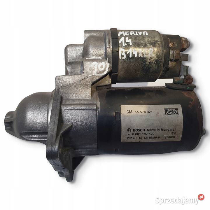 ROZRUSZNIK Opel Meriva B 14 16V bosch 0001107522 Chełm