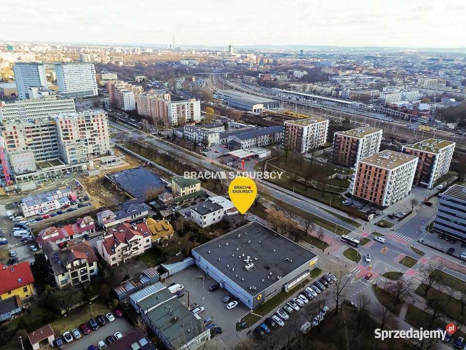 Grunt Kraków Wybickiego 163m2
