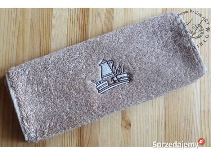 Czarny ręcznik kuchenny do kuchni PREZENT nowe Toruń