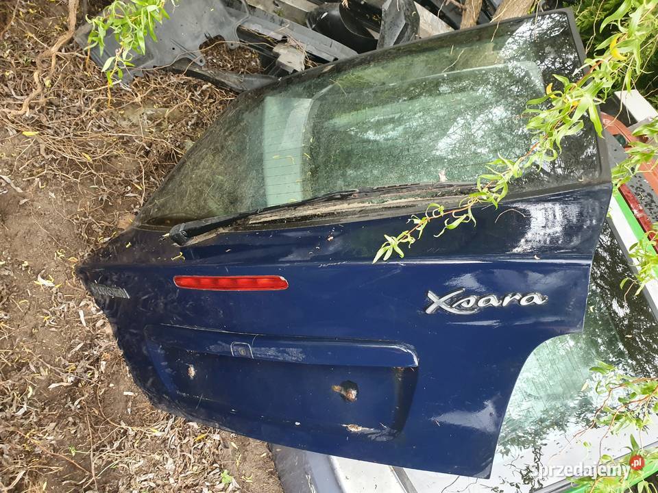 Klapa tylna pokrywa bagażnika Citroen Xsara 3d małopolskie Kraków