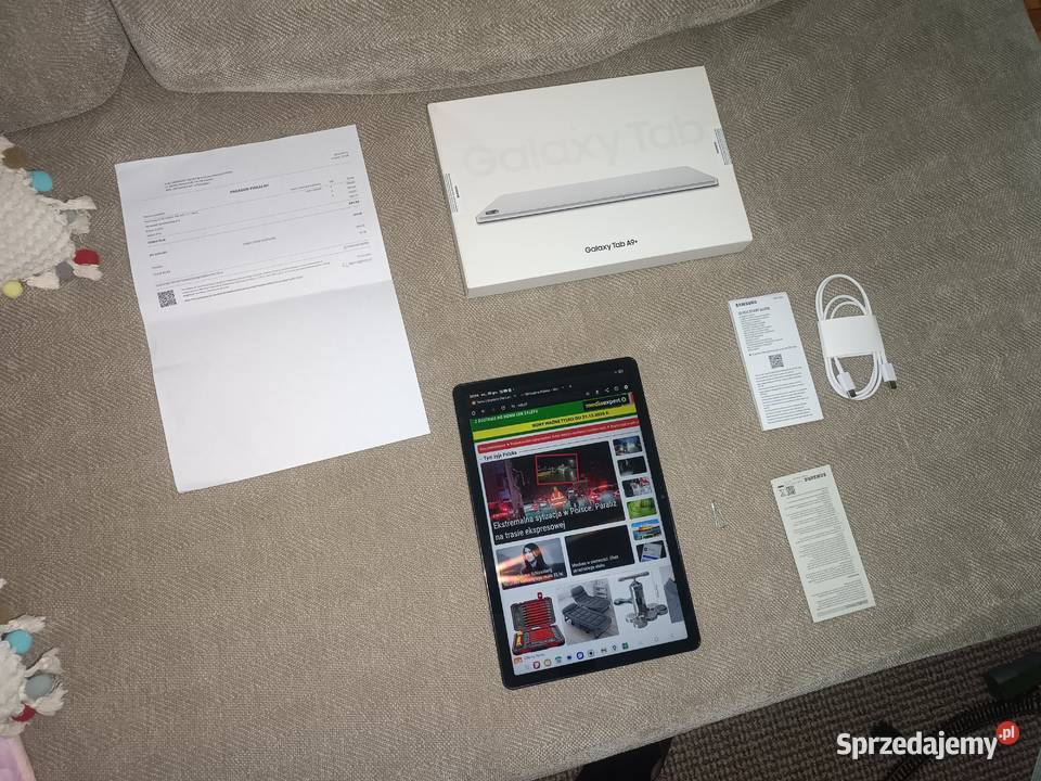 TABLET SAMSUNG GALAXY TAB A9 11 na gwarancji do Libiąż