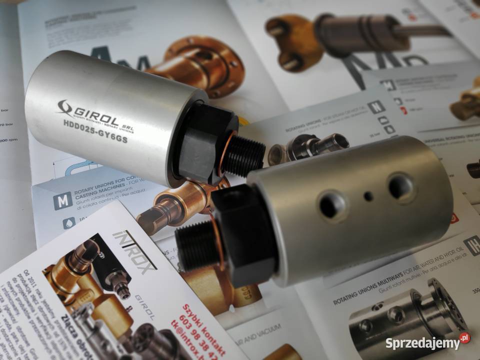 Złącze Obrotowe hydraulicze dwudrogowe BSP 2x14 Chorzów