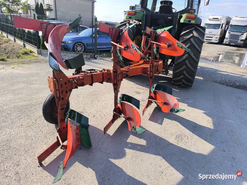 Pług 3 skibowy obrotowy Kverneland Fraugde nieuszkodzony Kutno