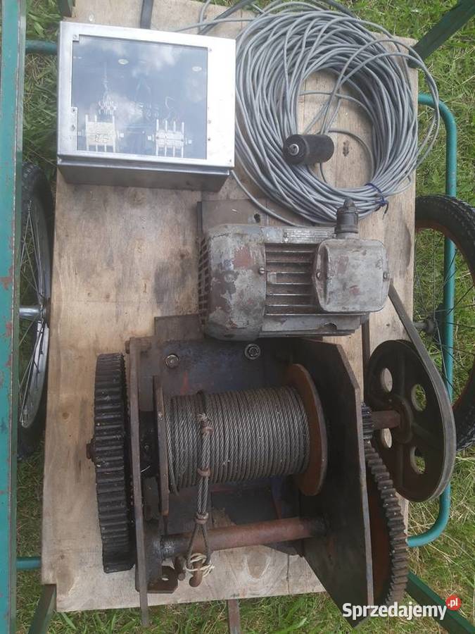 Wyciągarka elektryczna 3fazy 380V Pozostałe Myszków sprzedam