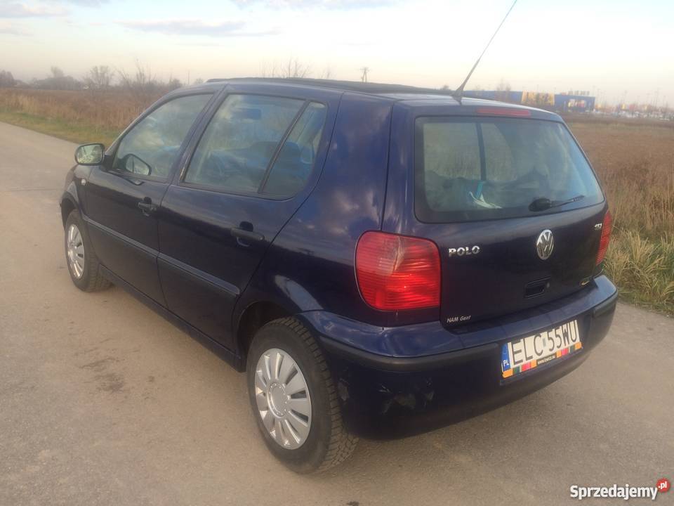 VW Polo 6n2 19 Sdi 2001r granatowy Łódź