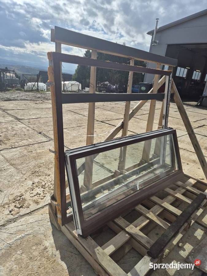 Drzwi balkonowe z ościeżnicą małopolskie Mogilany