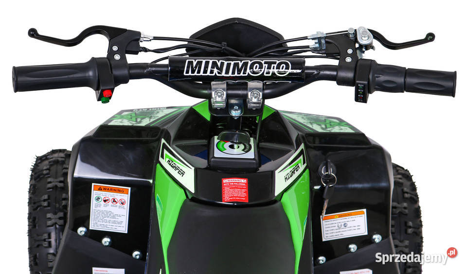 Mini Quad Elektryczny Highper 1000W zielony Pojazdy elektryczne i spalinowe Marki