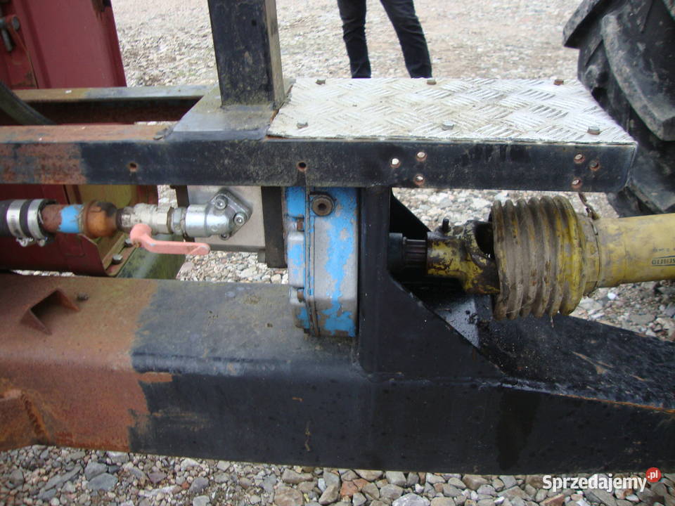 przyczepa do lasu leśna przyczepa z HDS Czaplinek