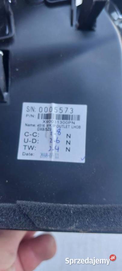 Kratka nawiewu dekor JEEP GRAND CHEROKEE IV WK2 Szczecin sprzedam