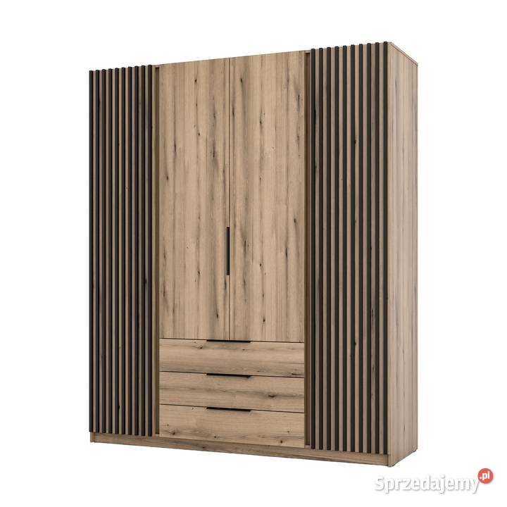 Duża pojemna szafa z lamelami 200 4 kolory z śląskie sprzedam