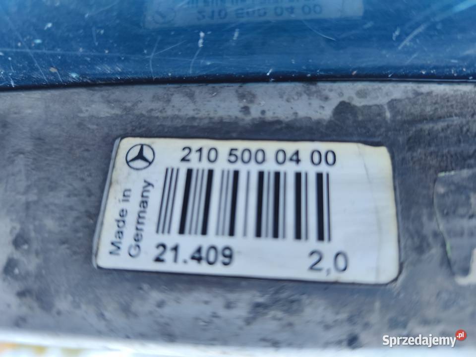 Intercooler chłodnica powietrza Mercedes W203 Kamień Pomorski