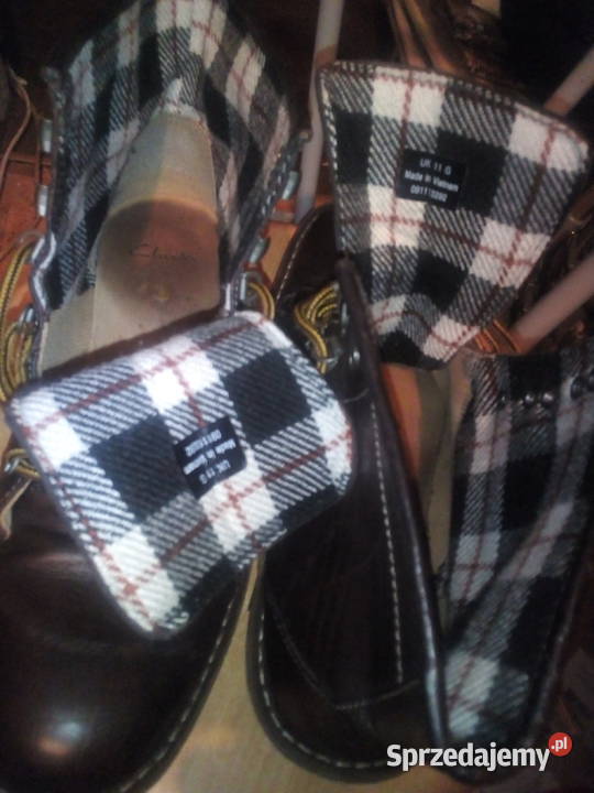 Buty męskie skórzane Clarks 46 47 G Zebrzydowa