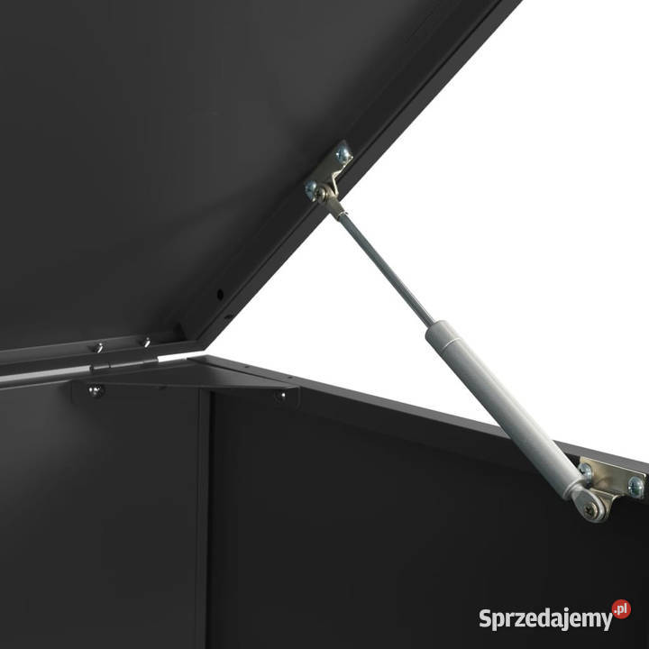 Obudowa na 3 kosze na śmieci czarna 207x79x117 Pozostałe Warszawa