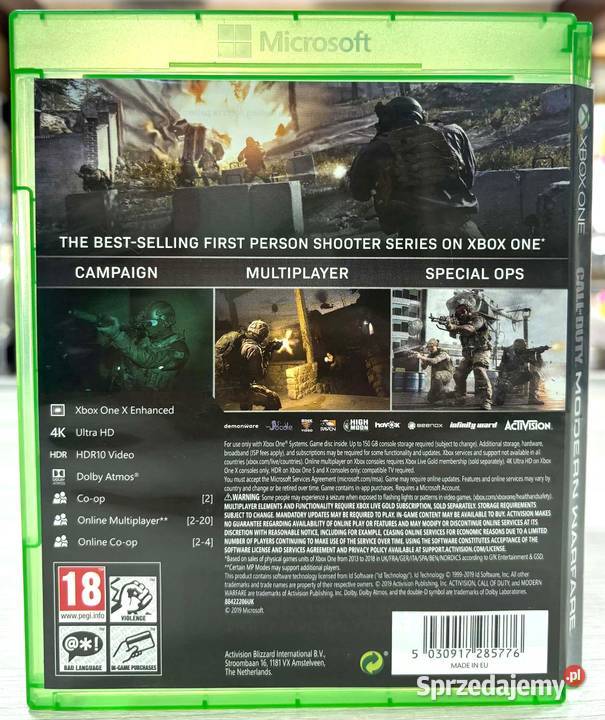 Xbox One Call of duty Modernwarfare