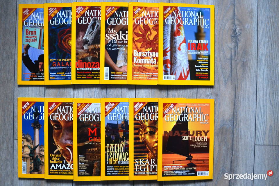 National Geographic Rocznik 2003 Komplet 12 Mysłowice