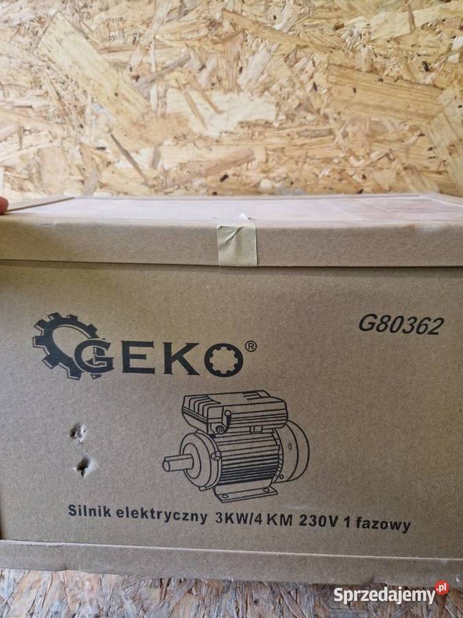Silnik elektryczny 3KW4 230V 1 fazowy Geko Głogowa