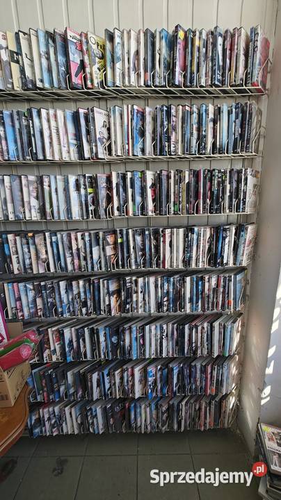 Filmy DVD z wypożyczalni Filmy