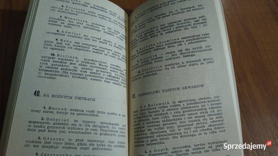 500 zagadek zoologicznych Jadwiga Wernerowa wyd biologia, ekologia Gdańsk