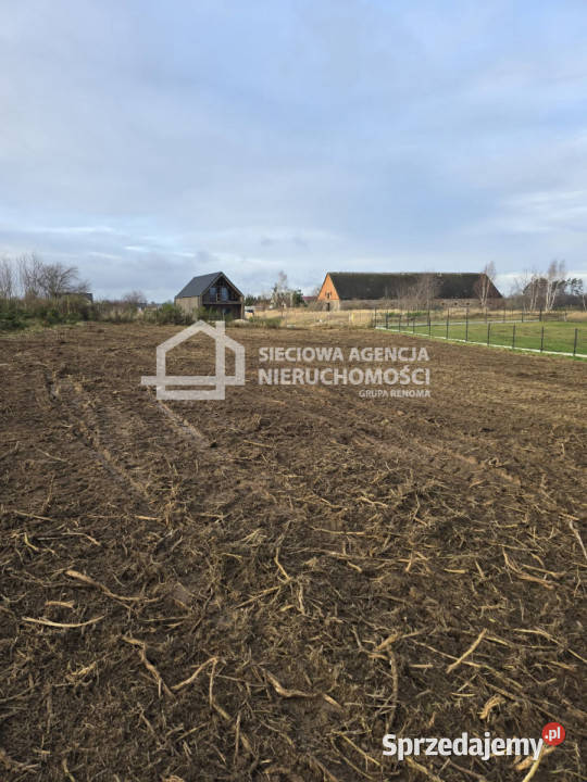 sprzedaży działki 1386m Mierzyno