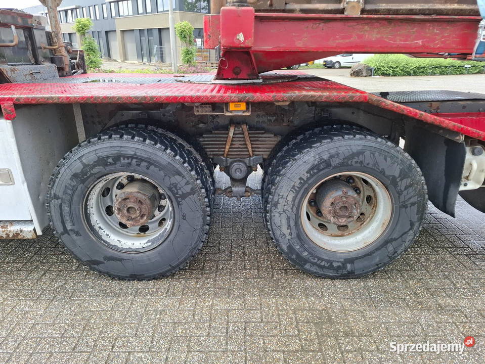 Do przewozu drewna Scania 6x4 z naczepa do Warszawa
