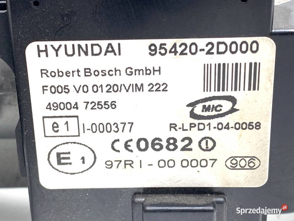 STACYJKA KIA CERATO I 954202D000 16 105 0409 osobowe