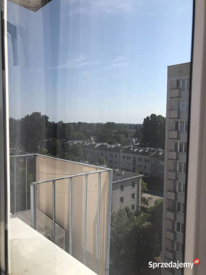 2 pokoje 38 m Saska Kępa klimatyzacja widok na Warszawa
