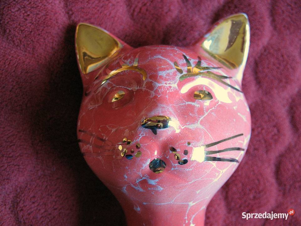 Kot z porcelany Figurka Italia 34 x 12 Siedlce sprzedam