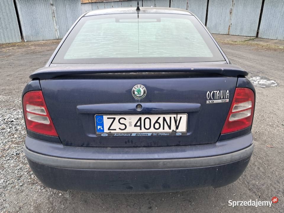 Skoda Octavia 19 Tdi Zarejestrowana zachodniopomorskie Szczecin