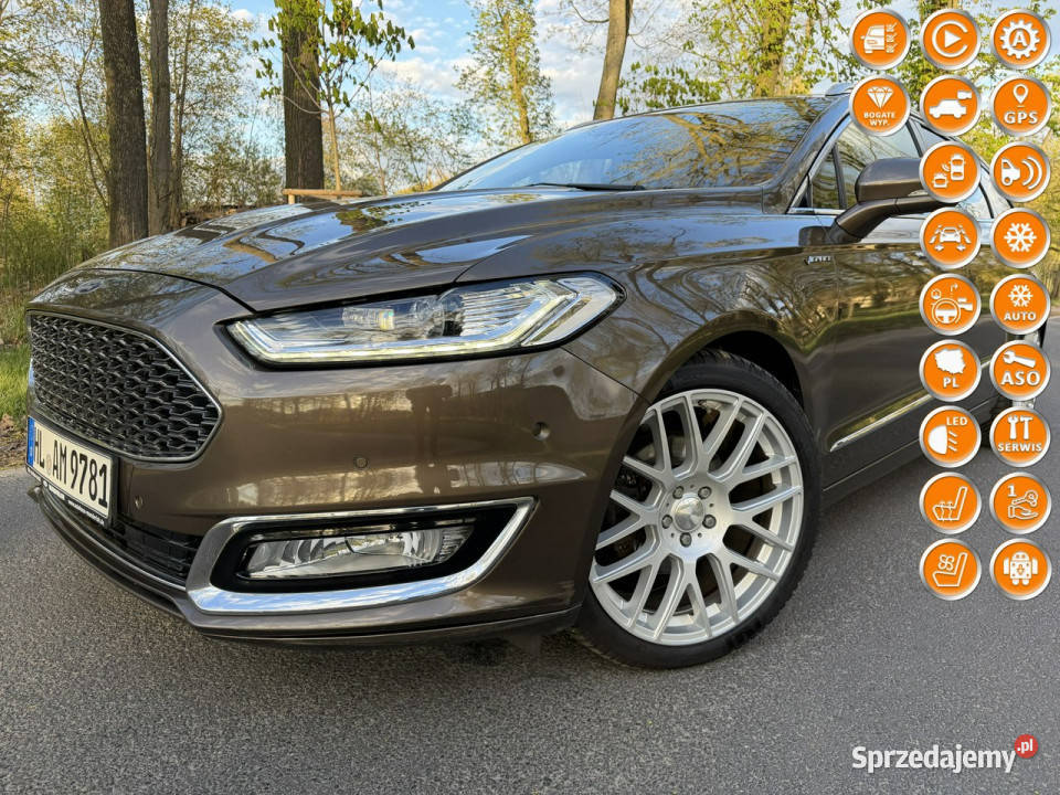 Ford Mondeo Vignale 20 BITURBO TDCI 210 Koni światła do jazdy dziennej Józefkowo sprzedam