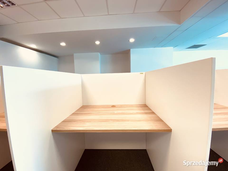 Stanowisko boks 11 miejsc call center biurko Warszawa