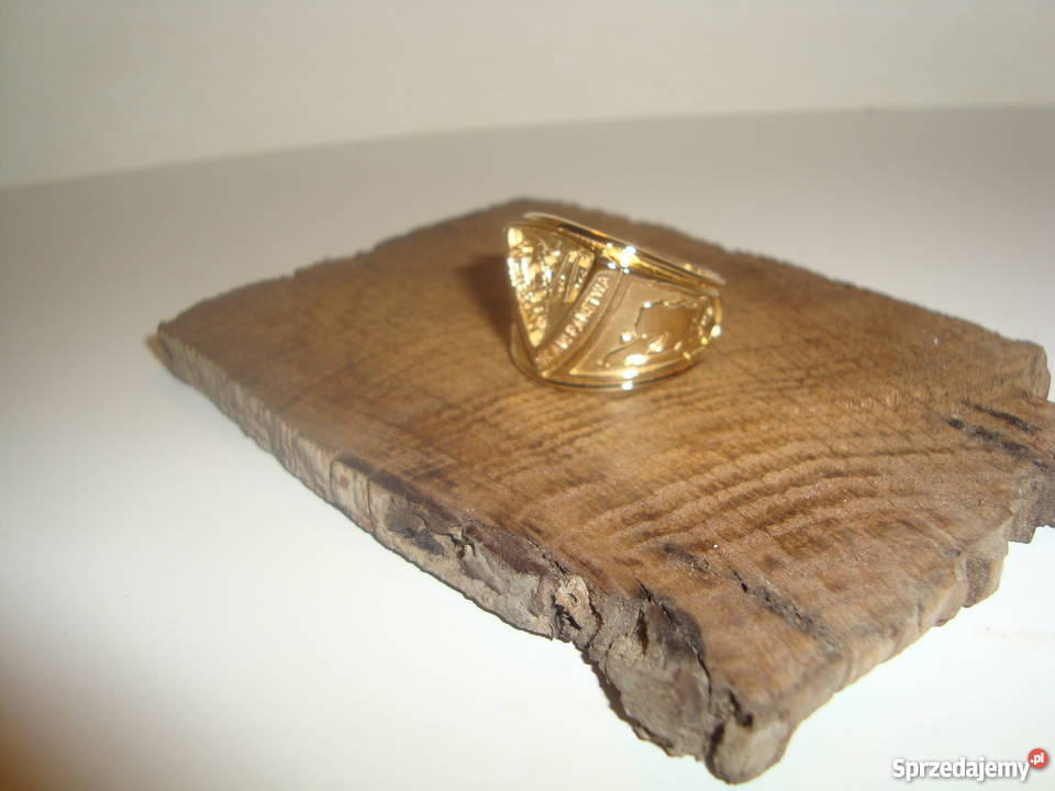 Pierścień Weterana GOLD Warszawa