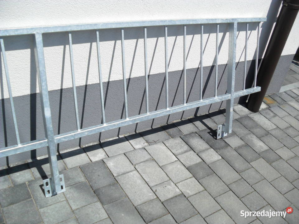 balustrada ogrodzenie metalowe ocynkowane nowe Jerzmanowice