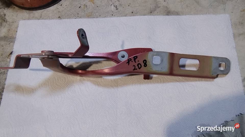 Prawy zawias maski Peugeot 208 Czerwionka-Leszczyny sprzedam