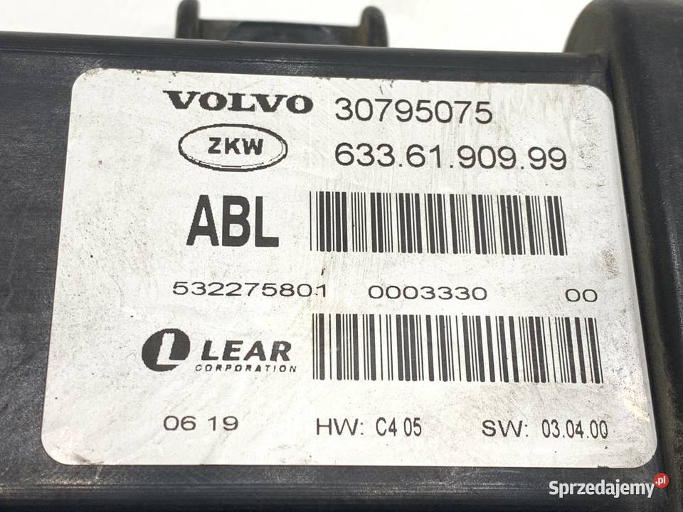 MODUŁ ŚWIATEŁ VOLVO S80 II 30795075 0616