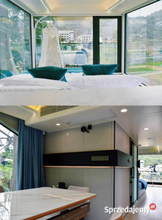 Nowoczesny Luksusowy Dom Kapsułowy Całoroczny 1 piętro Urbanie