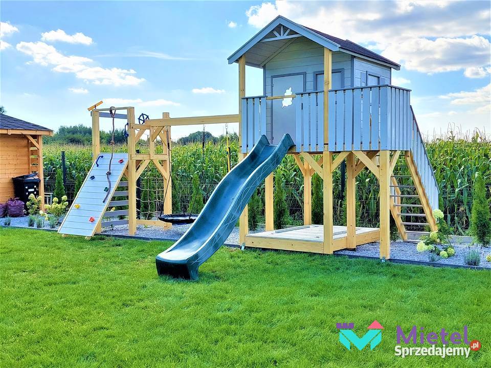Domek z dużą piaskownicą zestaw dziecięca Stopnica sprzedam
