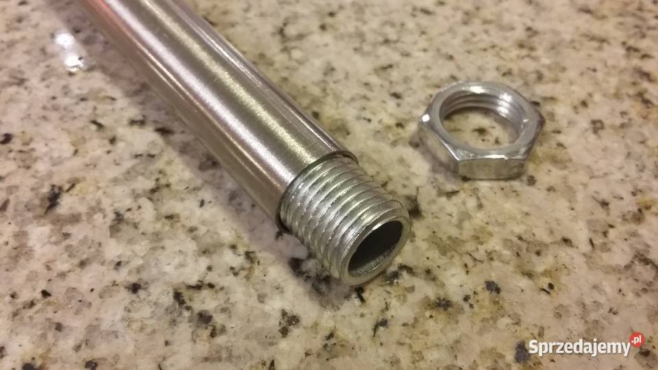 Rurka do lamp 442mm 15mm duży nypel WYKRĘCANY Warszawa