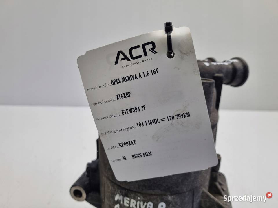 SPRĘŻARKA KLIMATYZACJI Opel Meriva A 16 16V Kompresory klimatyzacji