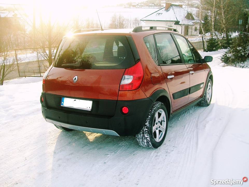 Renault Scenic II ConQuesT CROSS 130koni ŁADNY czujnik parkowania małopolskie Limanowa