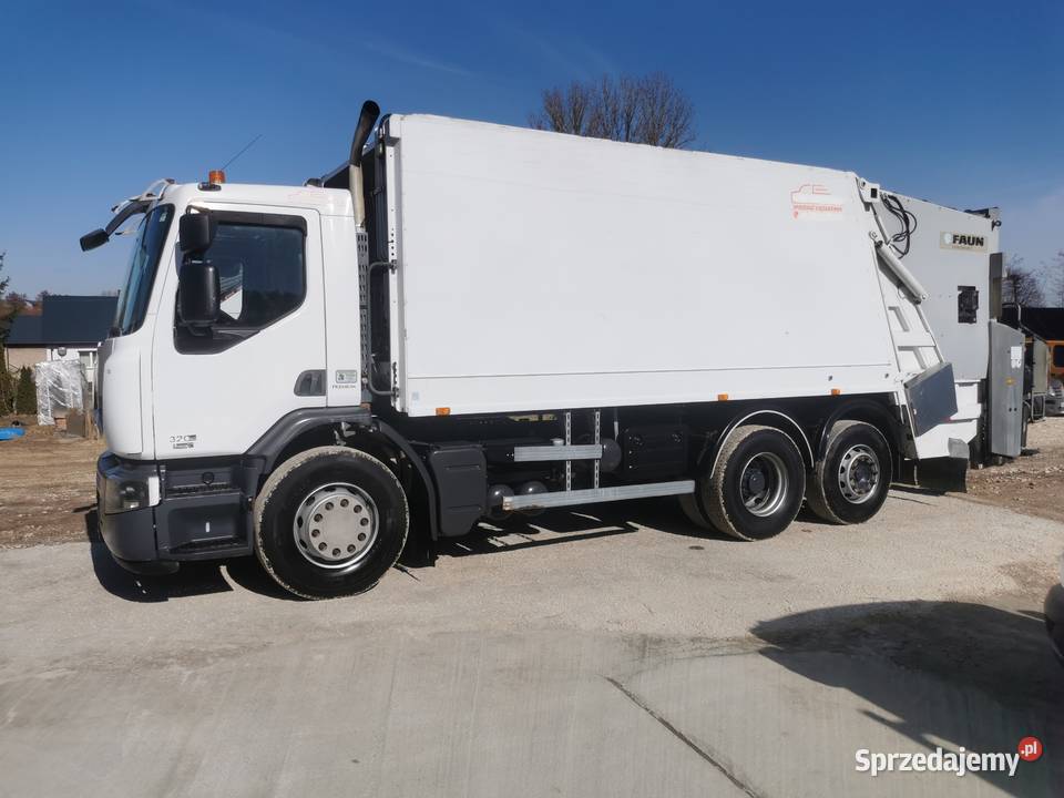 Renault Premium 320 DXi Euro5 śmieciarka 3osiowa sprzedam